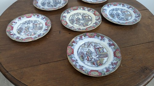 Service assiettes à - service, 6