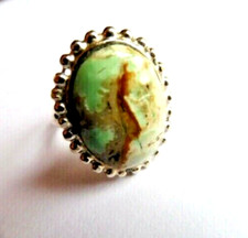 Bague en Turquoise du Tibet 27