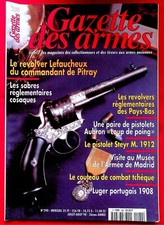 La gazette des armes N° 290 - Le revolver Lefaucheux du commandant de Pitray