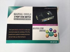 Manual USB2.0 2 Port KVM