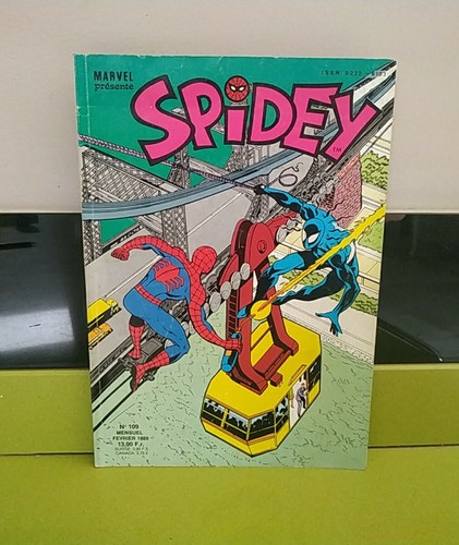 Spidey 109 fév 1989 tbe - fÉv.,