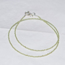 Collier En Péridot Vert