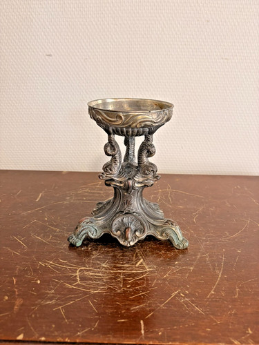 Ancien flambeau bougeoir - ancien,