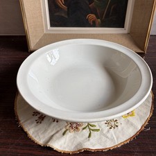 PLAT CREUX EN FAIENCE DE CREIL