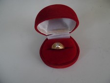 bague homme or 18 carats avec
