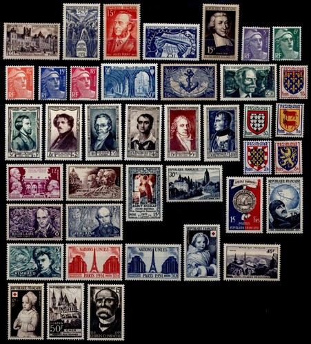 Année 1951 complète neufs - 1951, complète,