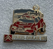 ZX Rallye Raid Paris Dakar 93 pin's Citroën voiture Michelin Total Starpin's