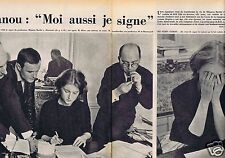 Coupure de presse Clipping 1958 Mijanou Bardot  (4 pages)