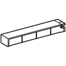 Couvercle en aluminium brossé