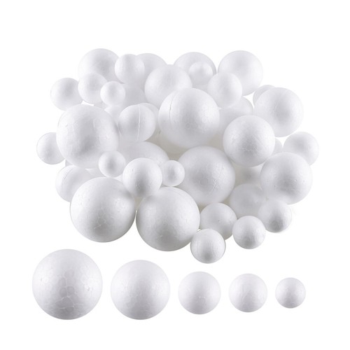 Lot boules mousse de - 80,