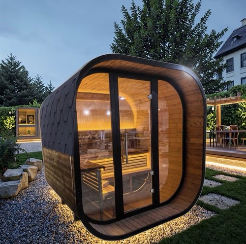 Outdoor sauna kit - outdoor,