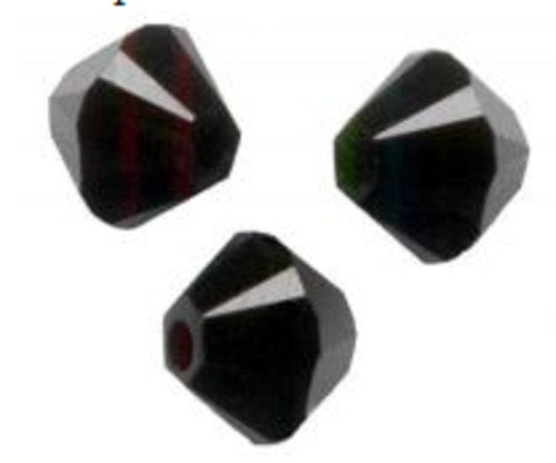 Perles toupies swarovski - 20,