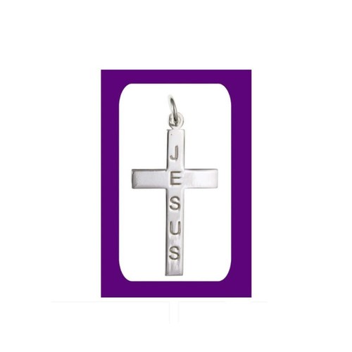 Pendentif croix jésus - croix, en