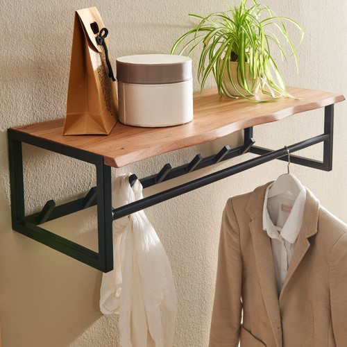 Finebuy porte manteau mural - porte,