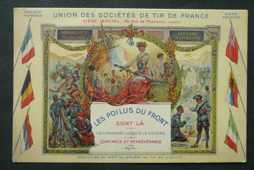 Cpa 1916 ww1 - cpa, des