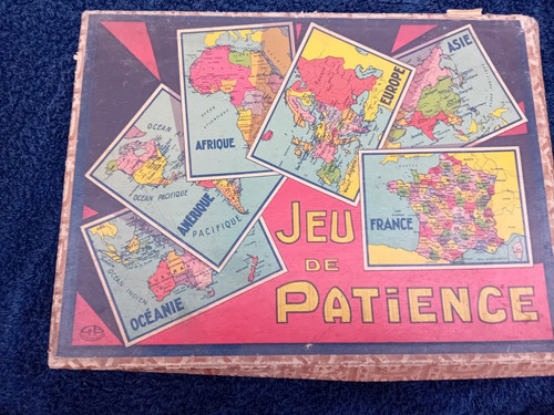 Jeu patience - de, (puzzle)