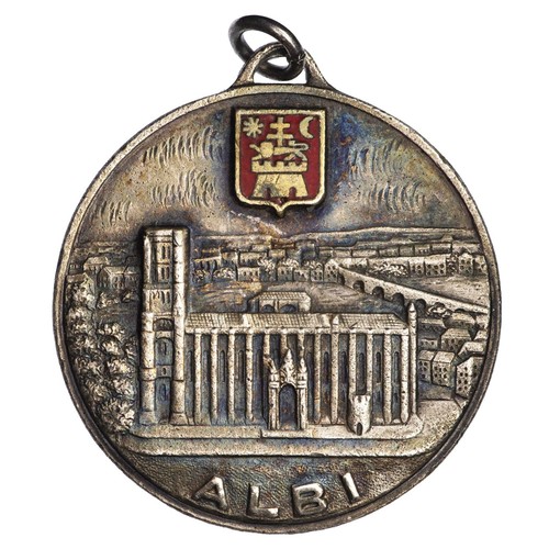 France médaille ville albi - médaille,