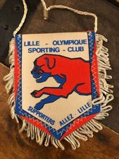 Fanion Wimpel pennant § LOSC SUPPORTERS ALLEZ LILLE