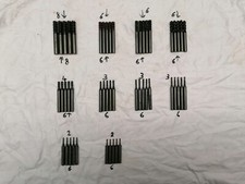 Fraises carbure 10 modèles différents