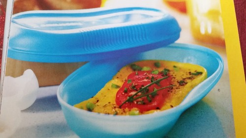 Tupperware microwave breakfast - tupperware,