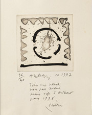 pierre alechinsky, aquatinte