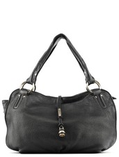 Black Leather Bittersweet Hobo