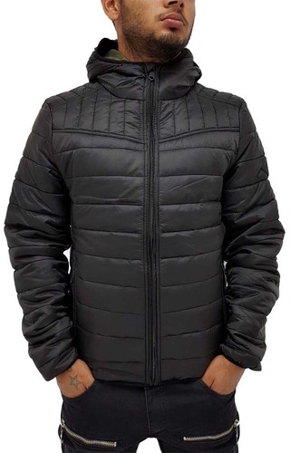 Veste capuche bomber padded - capuche,