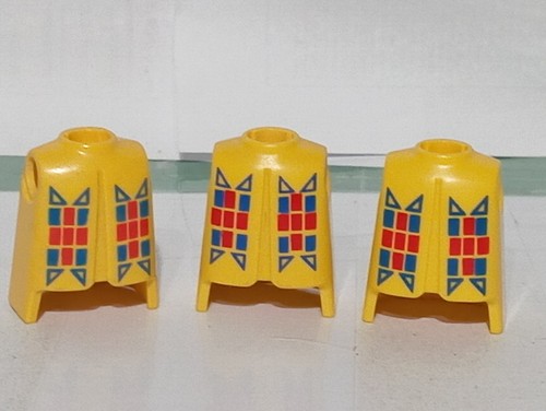 Playmobil corps jaunes - x3,