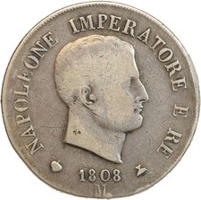 5 Lires Napoléon Impérator -