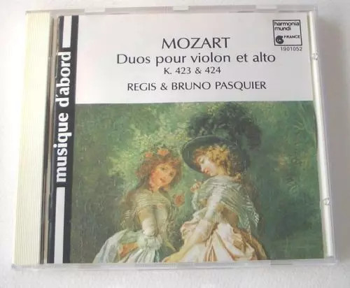 Duos pour violon alto k - duos,