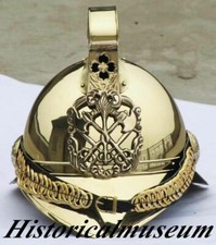 Pompier Chef Casque Laiton