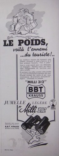 Publicité 1936 krauss bbt - 1936,