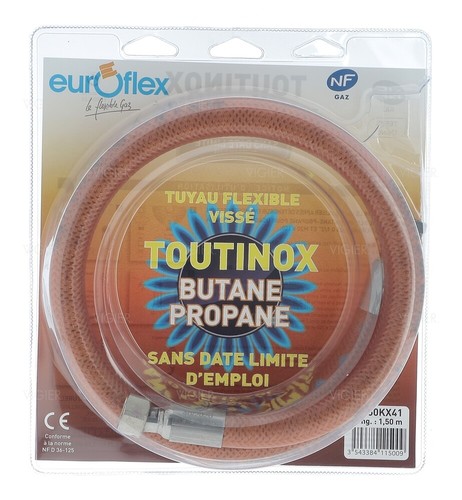 Tuyau gaz butane propane - gaz, 1.5m