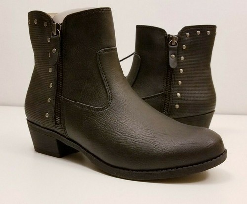Women faux leather - leather, studded