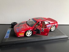 Rare Ferrari F355 N°6 - FERRARI CHALLENGE 1997 - 1/18 DIORAMA LE MANS