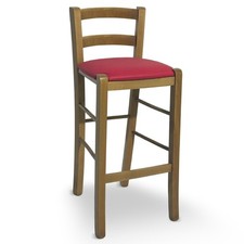 Tabouret En Bois Noyer Clair