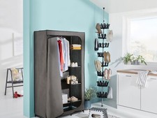 Carrousel à chaussures XXL tourniquet meuble range chaussure 48 Paires Télescopi