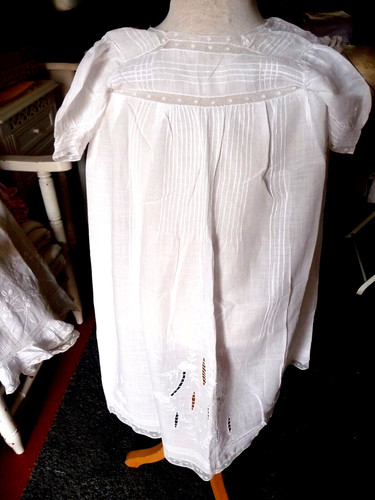 Linge ancien robe baptême - ancien, de