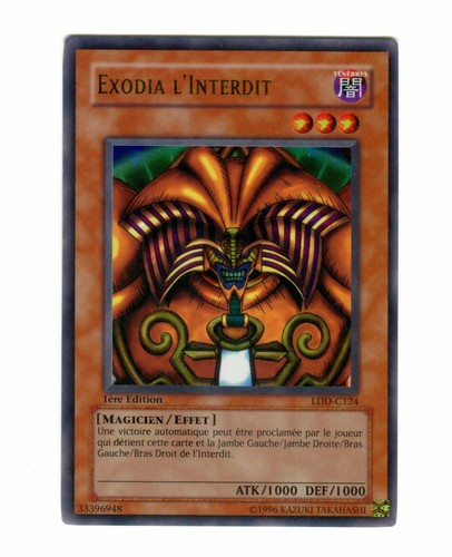 Exodia interdit 1er - exodia, edition