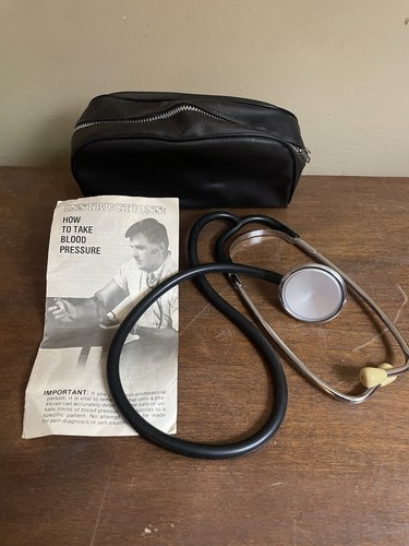 Vintage nelkin stethoscope - vintage, and