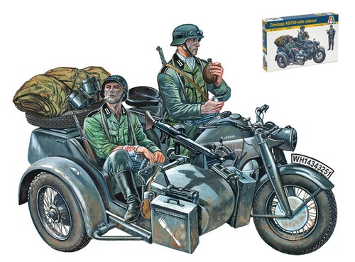 Italeri zundapp ks750 - zundapp,