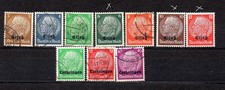 lot de 10 timbres 1940