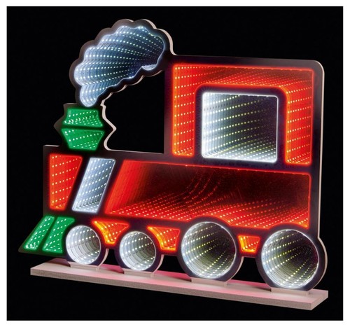 Miroir infini led 60cm - led,