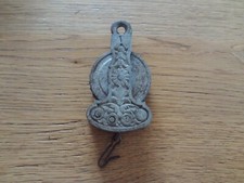 ANCIENNE POULIE POUR LAMPE MONTE ET BAISSE POUR LUMINAIRE