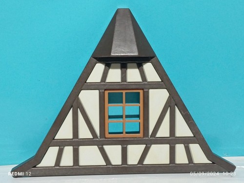 Playmobil mur toit fenêtre - mur,