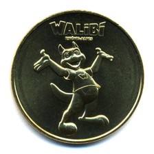 38 LES AVENIERES Walibi Rhône-Alpes 10, Mascotte, 2025, Monnaie de Paris