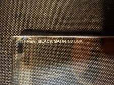Tiffen 4 x 5.65" Black Satin Diffusion Filter (1/8 Density) W4565BLKSATIN18