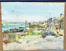 Bord de mer par Louis Agricole MONTAGNE 1879-1960