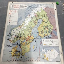 Carte Affiche Scolaire États