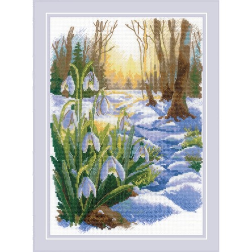 Kit broderie point de - de,